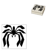 Moderne spin silhouet art stempel (Gestempeld)