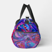 Moderne Splash van Paarse Hue Paints Plunjezak (Rechts)