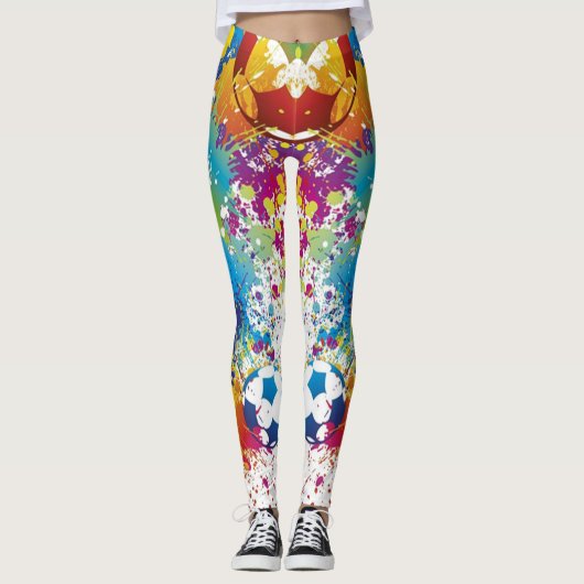 Moderne sport leggings (Voorkant)