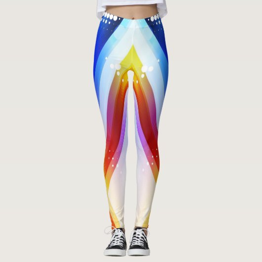 Moderne sport leggings (Voorkant)
