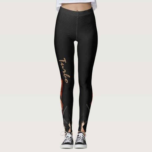 Moderne sport leggings (Voorkant)