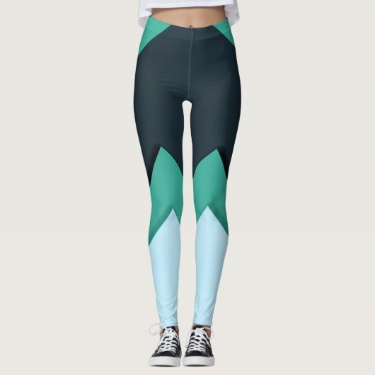 Moderne sport leggings (Voorkant)