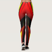 Moderne sport leggings (Achterkant)