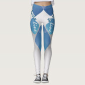 Moderne sport leggings (Voorkant)