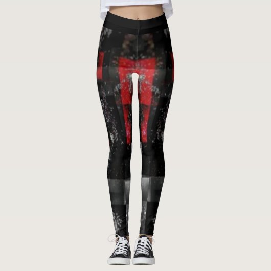 Moderne sport leggings (Voorkant)