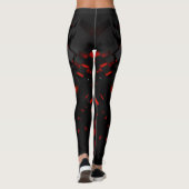 Moderne sportwedstrijden leggings (Achterkant)