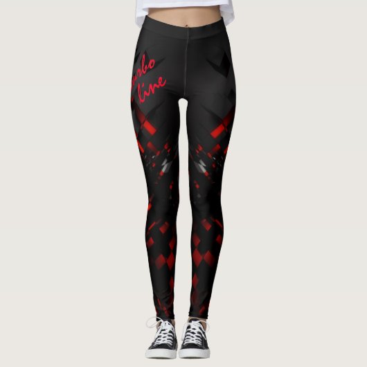 Moderne sportwedstrijden leggings (Voorkant)