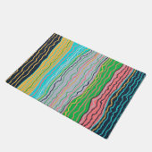 Moderne Squiggles Deurmat (Schuin)