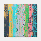 Moderne Squiggles Magneet (Voorkant)