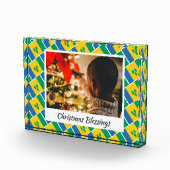 Moderne ST VINCENT FLAG Kerstmis Fotoblokken (Rechts)