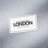 MODERNE STAD NIEUW MAGNETISCH VISITEKAARTJE (Voorbeeld)