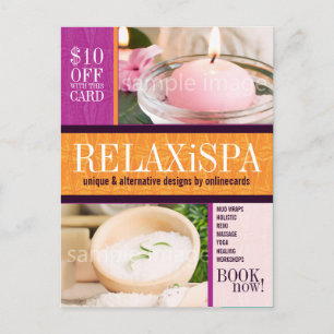 Moderne stam:02 Fotosjabloon Business Postcard Briefkaart