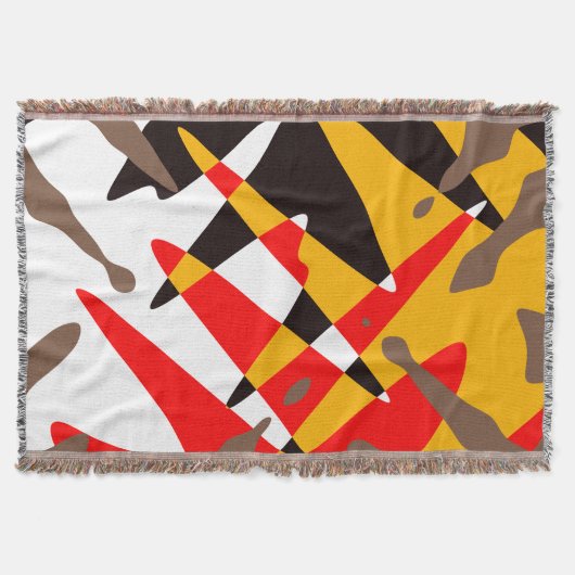 Moderne standaard art Blanket 4 Deken (Voorkant)