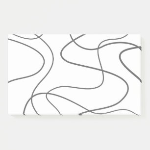 Moderne, stedelijke, abstracte patronen. Valse gol Post-it® Notes