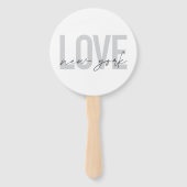 Moderne, stedelijke, coole vormgeving van Love New Handwaaier (Voorkant)