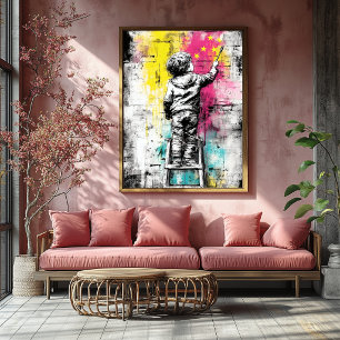 Moderne Stedelijke Dromer Huidige Wandkunst Poster