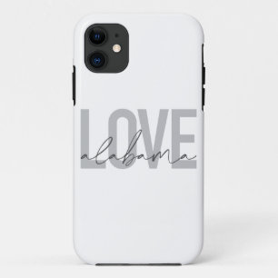 Moderne, stedelijke, eenvoudige, coole design Love iPhone 11 Hoesje