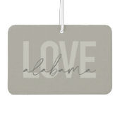 Moderne, stedelijke, eenvoudige, coole design Love Luchtverfrisser (Voorkant)