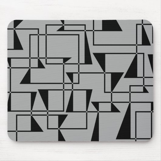 Moderne, stedelijke, gedurfde, coole geometrische muismat (Voorkant)