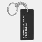 MODERNE STERKERE MOMENLEVENSDUUR DAN GISTEREN SLEUTELHANGER (Voorkant Links)