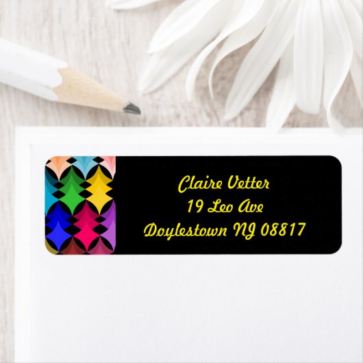 Moderne sterren uit de middeleeuwen etiket (Insitu)