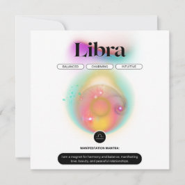 Moderne Sterrenbeeld Weegschaal Spreuk Lucht Eleme Kaart