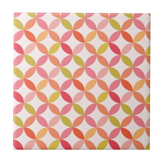 Moderne sterrenkring tegeltje (Voorkant)