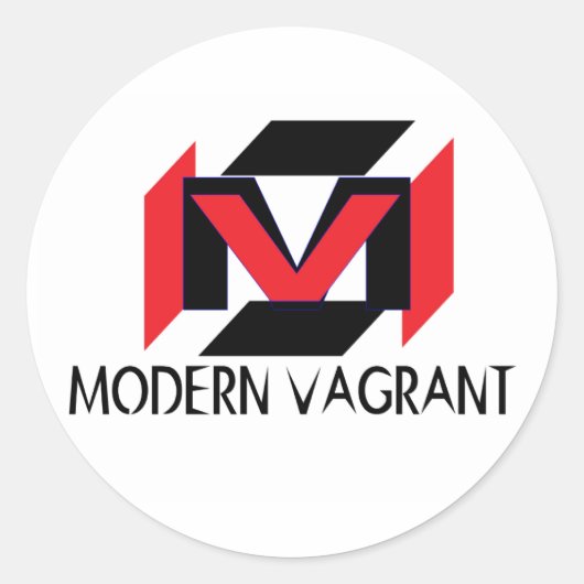 Moderne Sticker (Voorkant)