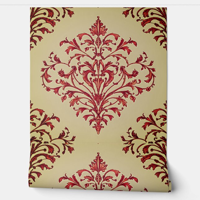 Moderne  stijl bloemenpatroon4 behang (Afrollen)