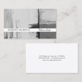 Moderne Stijl | Borstels | Kunstenaar Visitekaartje (Voorkant / Achterkant)