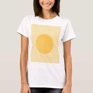 Moderne stijl design kunst t-shirt