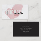 Moderne Stijl | Haarstylist Visitekaartje (Voorkant / Achterkant)