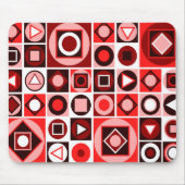 Moderne stijl in de middeleeuwen 8 muismat (Voorkant)