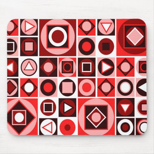 Moderne stijl in de middeleeuwen 8 muismat (Voorkant)