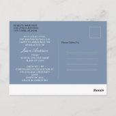 Moderne, stijlvolle 1 aankondiging van het Afstude Briefkaart (Achterkant)