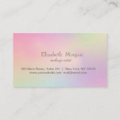 Moderne stijlvolle Confetti Holographic Loyalty Ka (Achterkant)