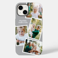 Moderne, stijlvolle, elektronische multi-fotofamil