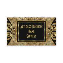 Moderne stijlvolle kunst Deco Gold Black 1930