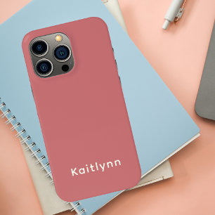 Moderne Stijlvolle Meisjesachtige Chic Minimaal Mo iPhone 15 Pro Max Hoesje
