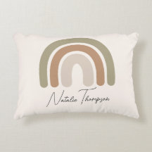 Moderne, stijlvolle monogrammaticale regenboogroze