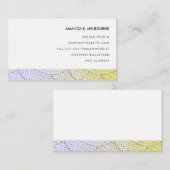 Moderne Stijlvolle Patroon Visitekaartje (Voorkant / Achterkant)