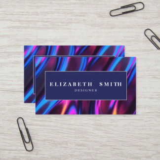 Moderne Stijlvolle Unieke Visitekaartkaart Visitekaartje