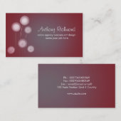 moderne stijlvolle visitekaartjes (Voorkant / Achterkant)