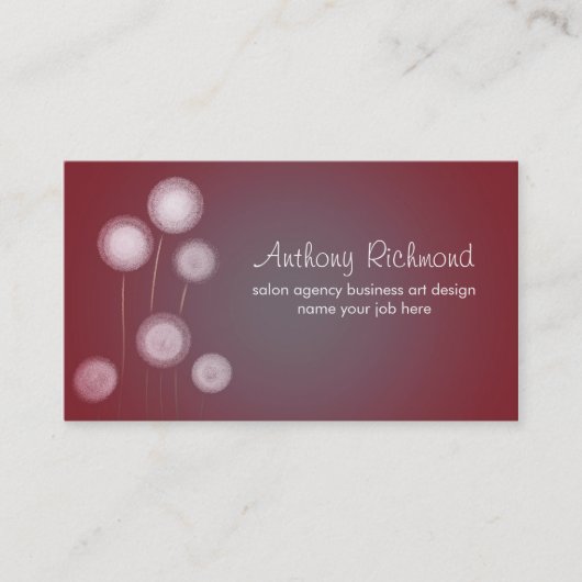 moderne stijlvolle visitekaartjes (Voorkant)