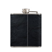 Moderne stijlvolle vrijgezellenfeest heupfles (Achterkant)