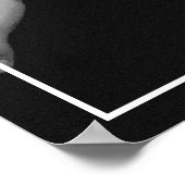 Moderne stijlvolle zwart-wit foto poster (Hoek)