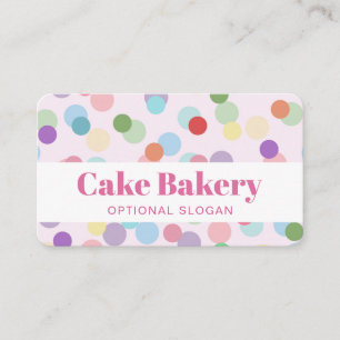 Moderne Stippen Bakker Banketbakker Bakkerij Visitekaartje