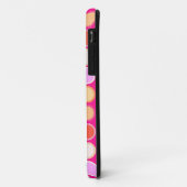 Moderne Stippen uit de middeleeuwen - diepe roze e Case-Mate iPhone Case (Achterkant/links)