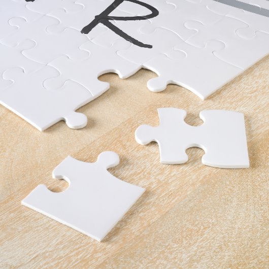 Moderne Straatkunst Voeg Je Foto Toe Opa Lief Legpuzzel (Zijkant)