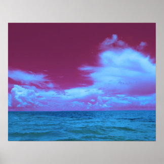 Moderne strand Art 5 Poster